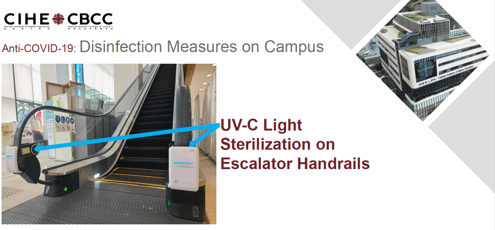 With the blessings from our generous donors, we are well-equipped to fight the virus.